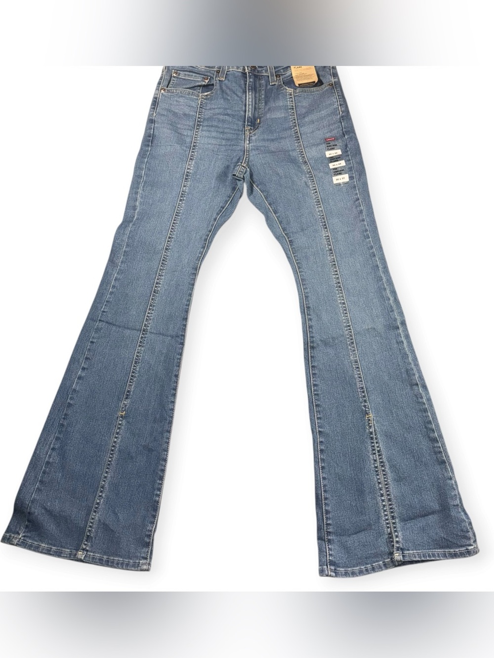 Levi’s 726 High Rise Flare Split Hem Jeans Women’s 30x32 NWT